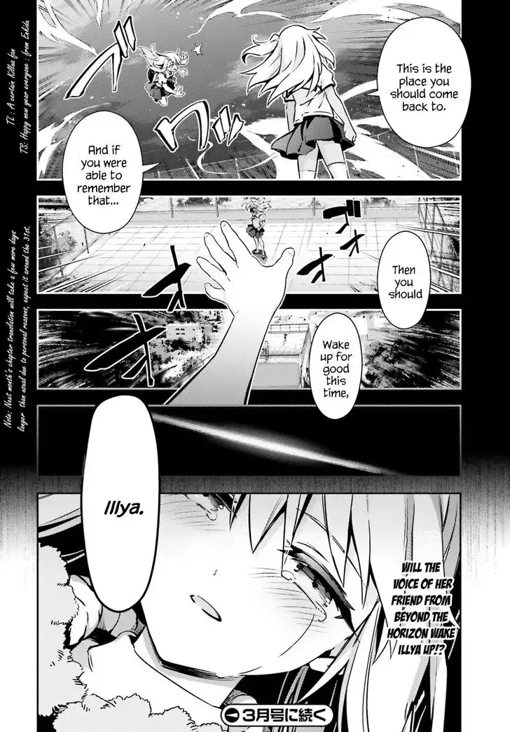 Fate/Kaleid Liner Prisma Illya Drei! Chapter 61 22